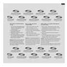 0620705 - FEUILLE AUTOCOLLANTE DONIC (sans VOC)