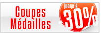 medaille et coupe